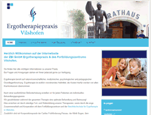 Tablet Screenshot of ergotherapiepraxis-vilshofen.de